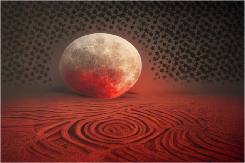 (Red) Moon #11 static token preview