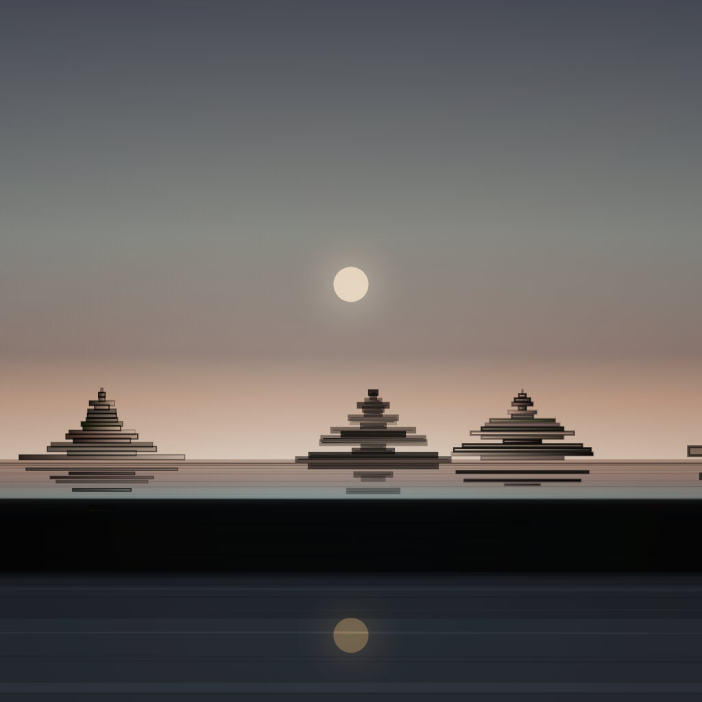 trees.on.lake #166 static token preview