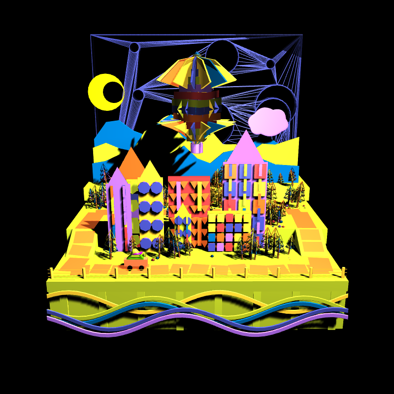 Paper Art 3D #227 static token preview