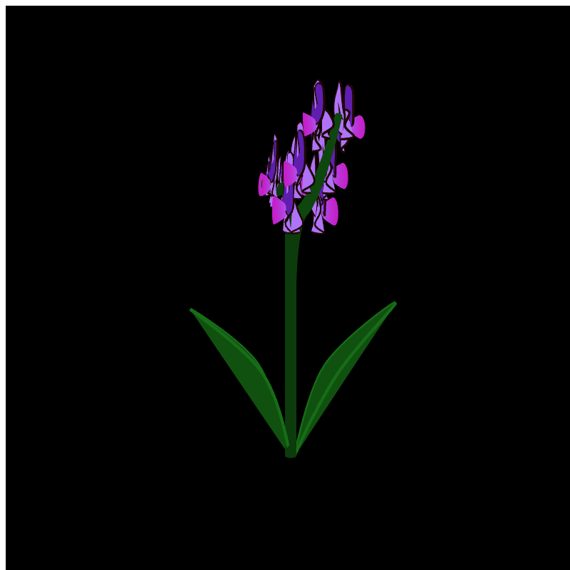 Meta Flower 13 - Orchids #1 static token preview