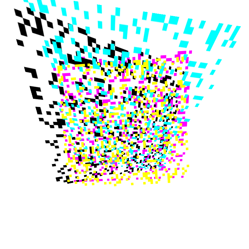 CMYK Decay #2 static token preview