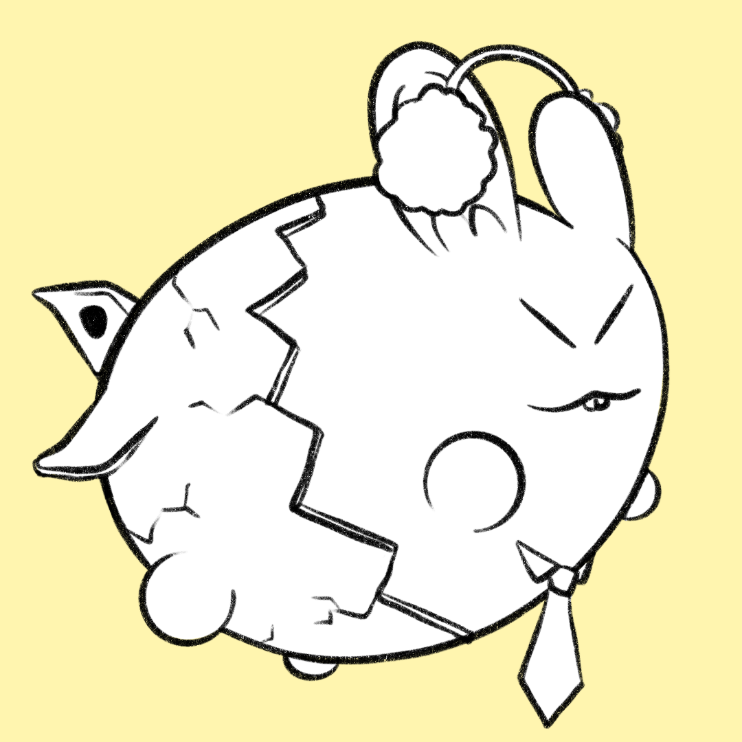 sketchy usagi #84 static token preview