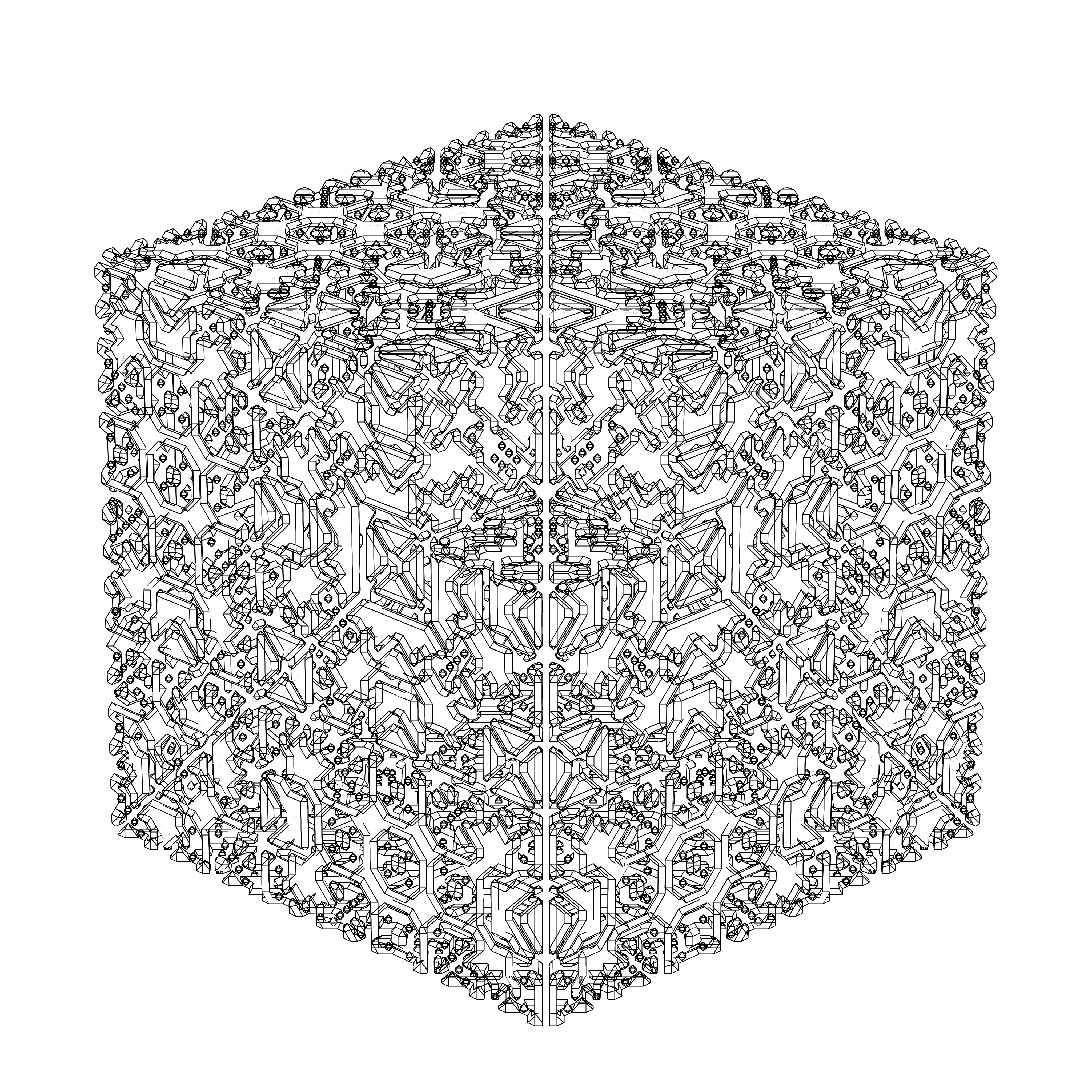 LL21 Alien Art Cube #943 static NFT preview