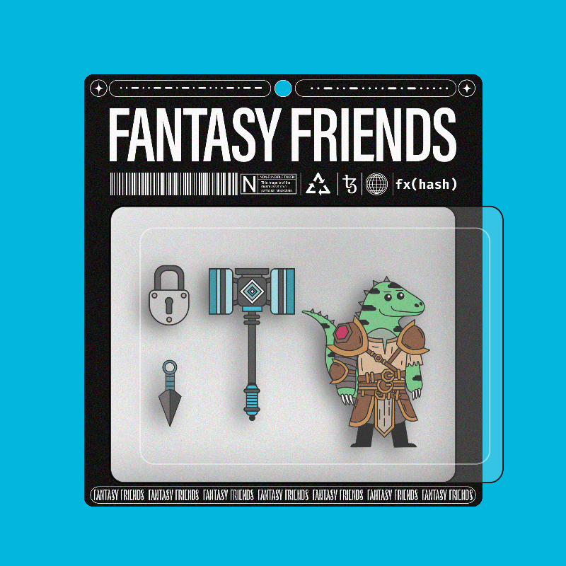 Fantasy Friends #38 static token preview
