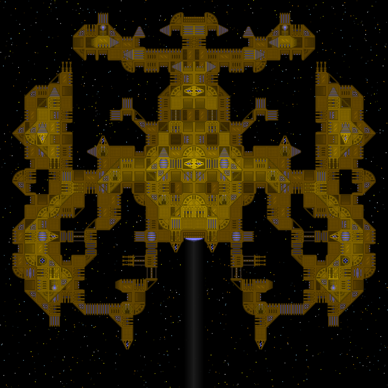 Ship of the Triangulum #99 static NFT preview