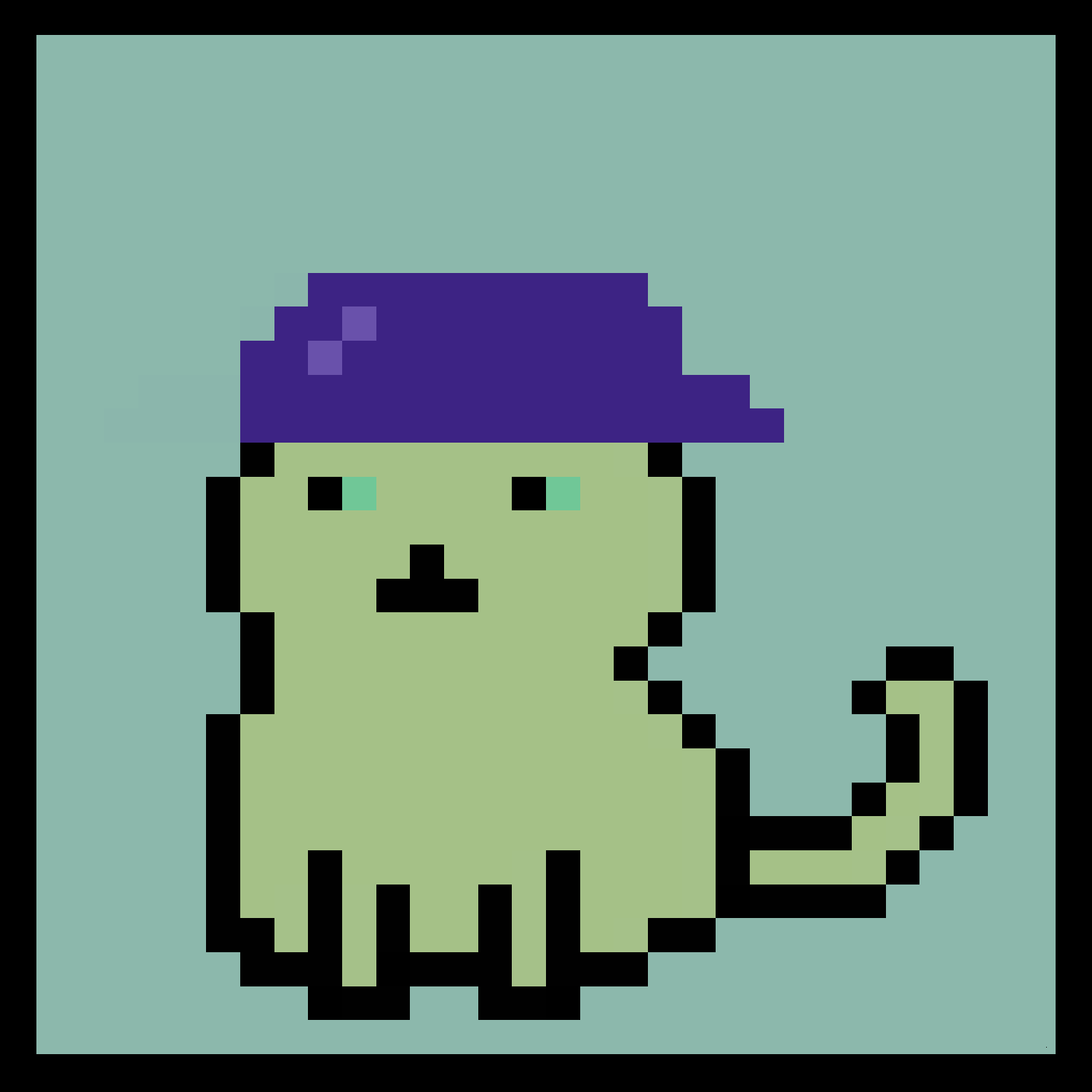 Lazy Kitties #28 static token preview