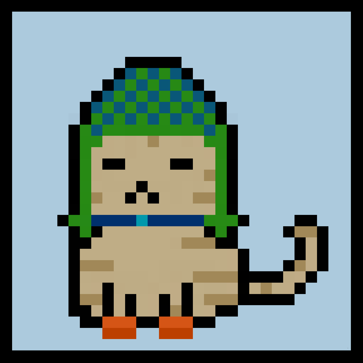 Lazy Kitties #891 static token preview