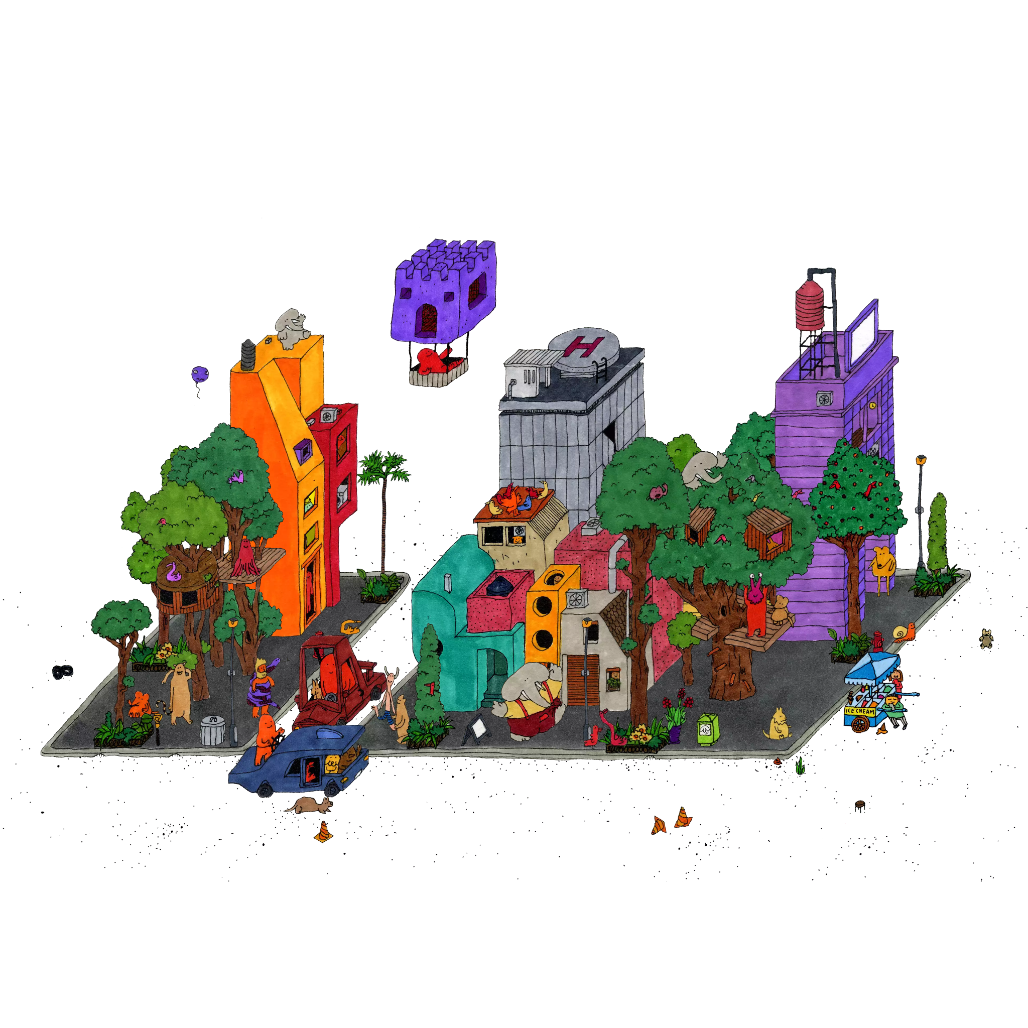 GuilCity #125 static NFT preview