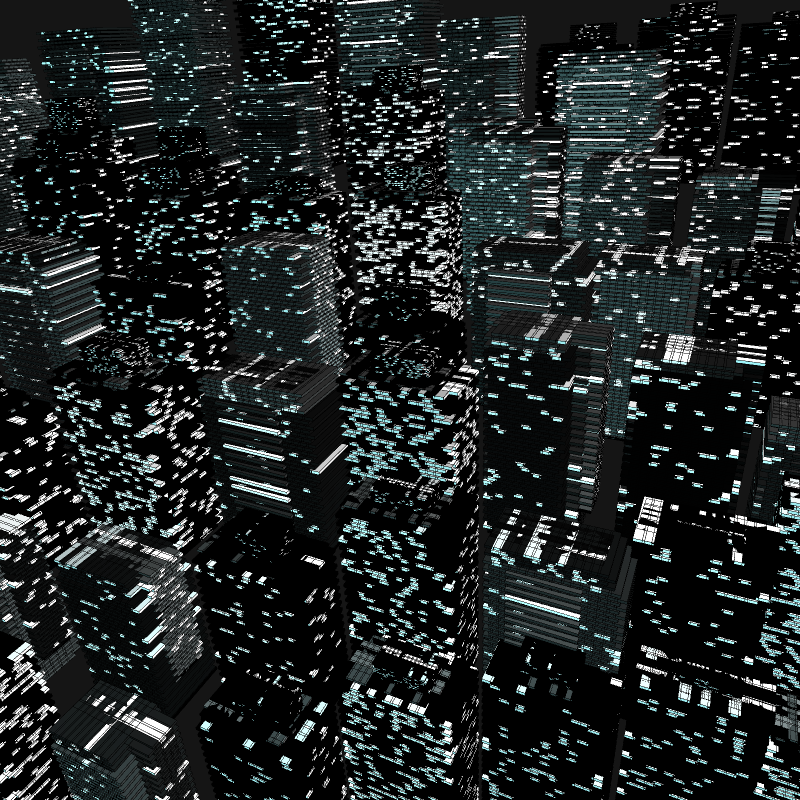 Night city glow #42 static token preview