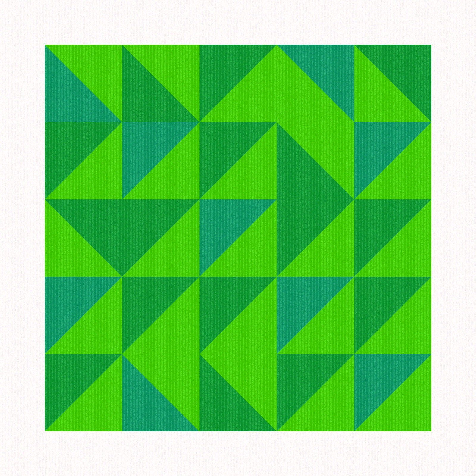 Triangle Pattern II #91 static NFT preview
