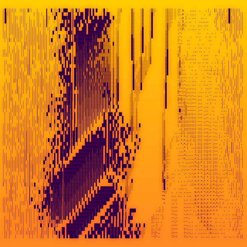 ASCII-SCAPE #252 static token preview