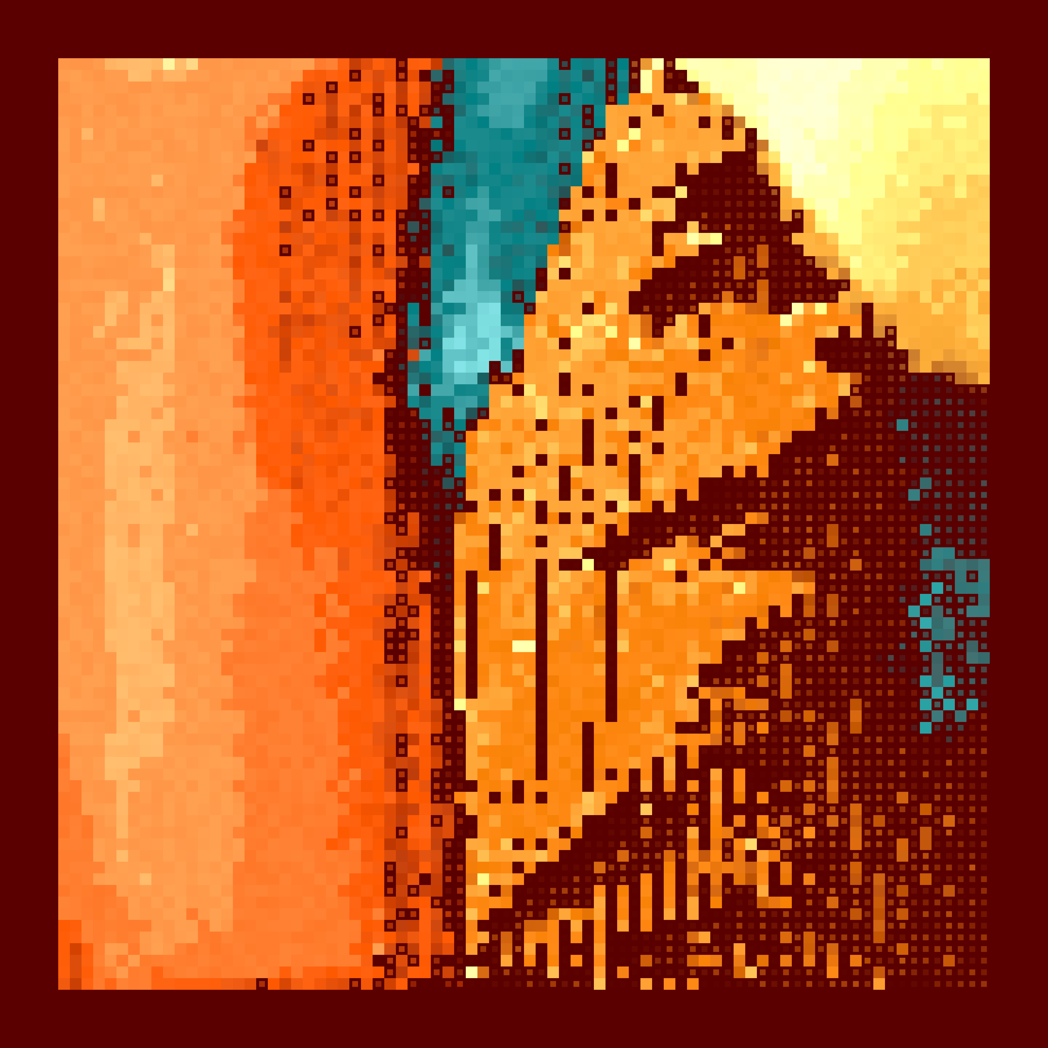 Pixel Blobs II #387 static NFT preview
