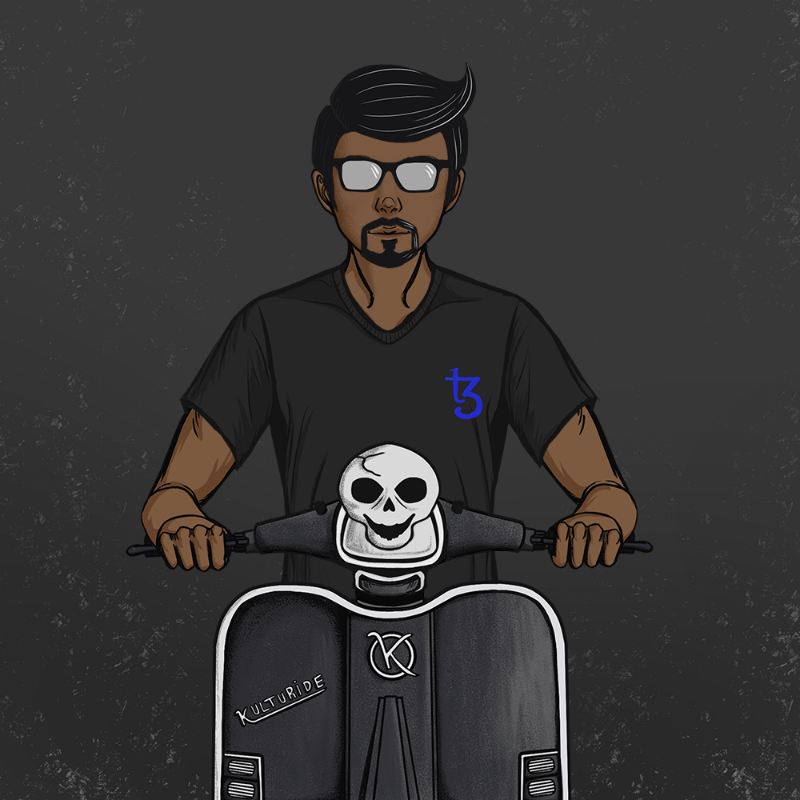 SCOOTER RIOT #52 static token preview