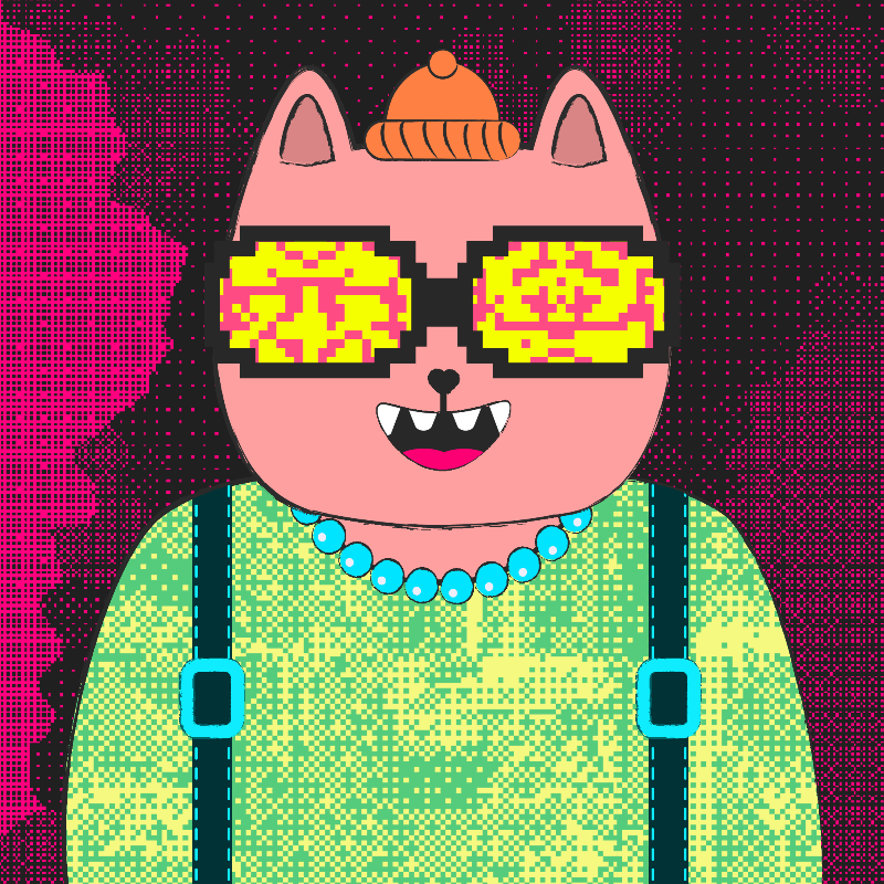 hash cats – genesis #199 static NFT preview