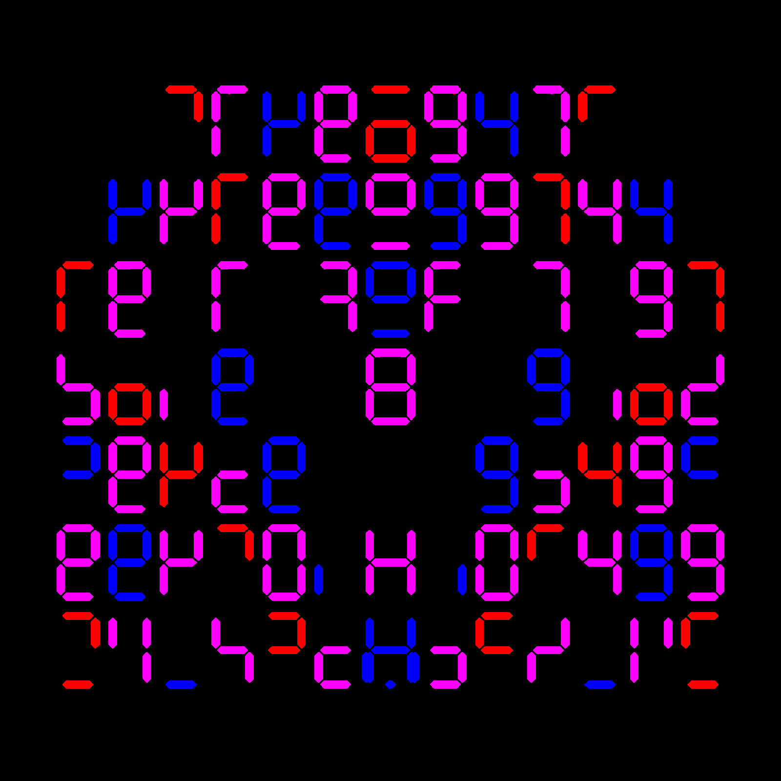 Digits #188 static NFT preview