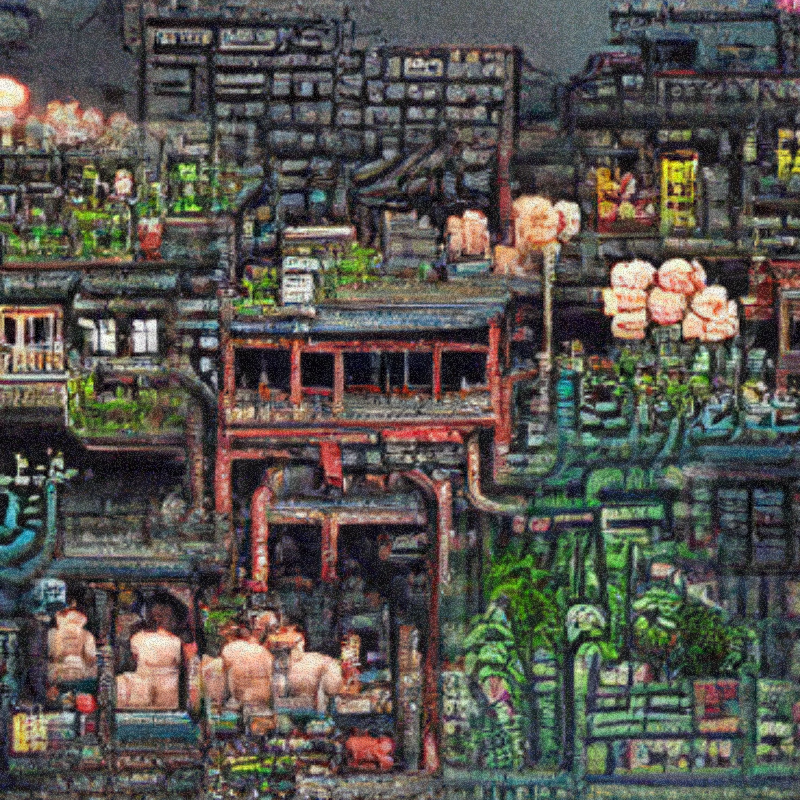 Kowloon Walled City stories #62 static NFT preview