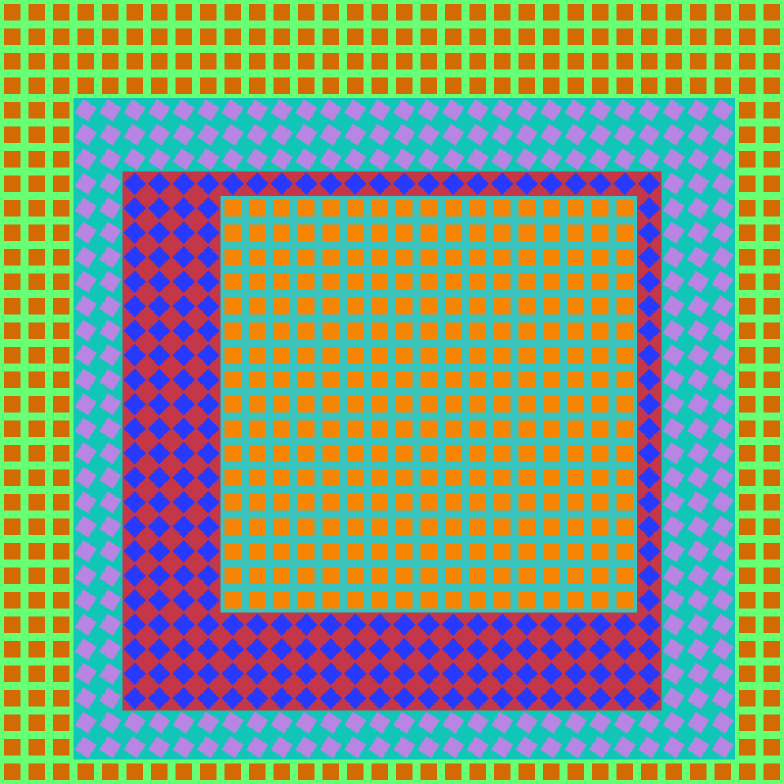 Square Planets #322 static NFT preview