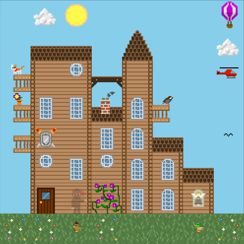 2D Mansion #980 static token preview