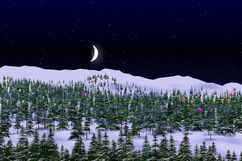 Evergreen Lights #173 static token preview