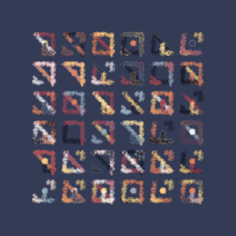 Calligraphic #16 static token preview