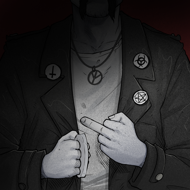 PUNX NOT DEAD #629 static token preview