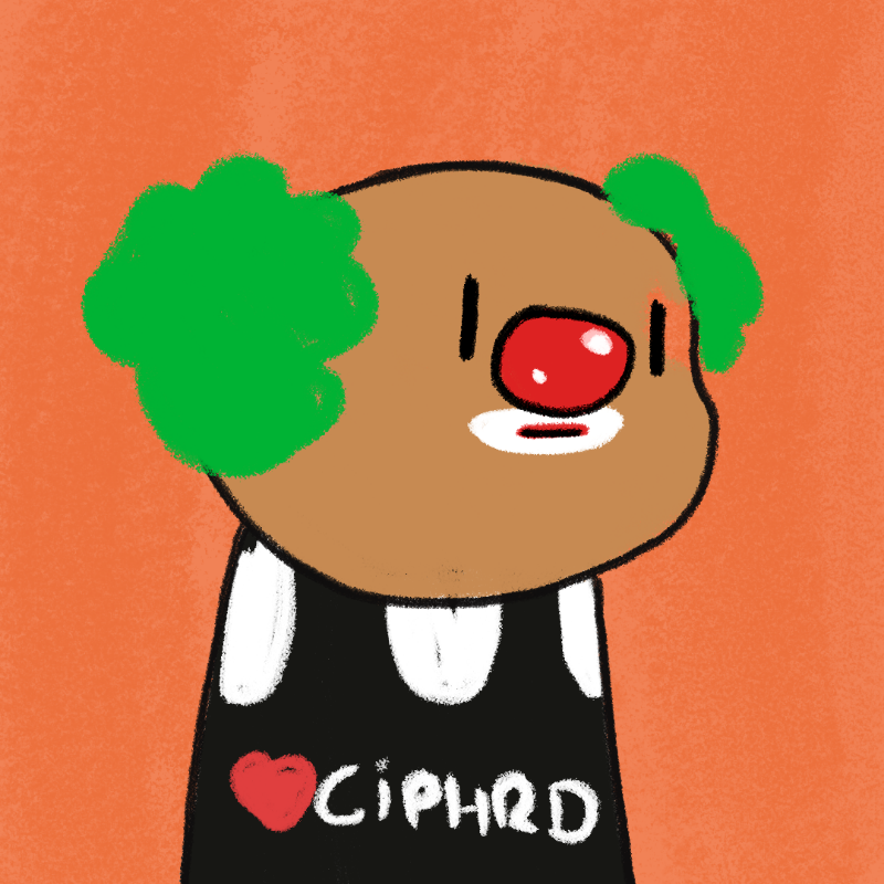 Peculiar clown #128 static token preview