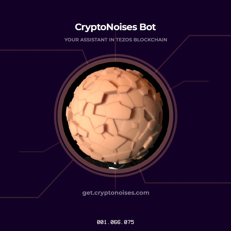 CryptoNoises.01 #287 static token preview