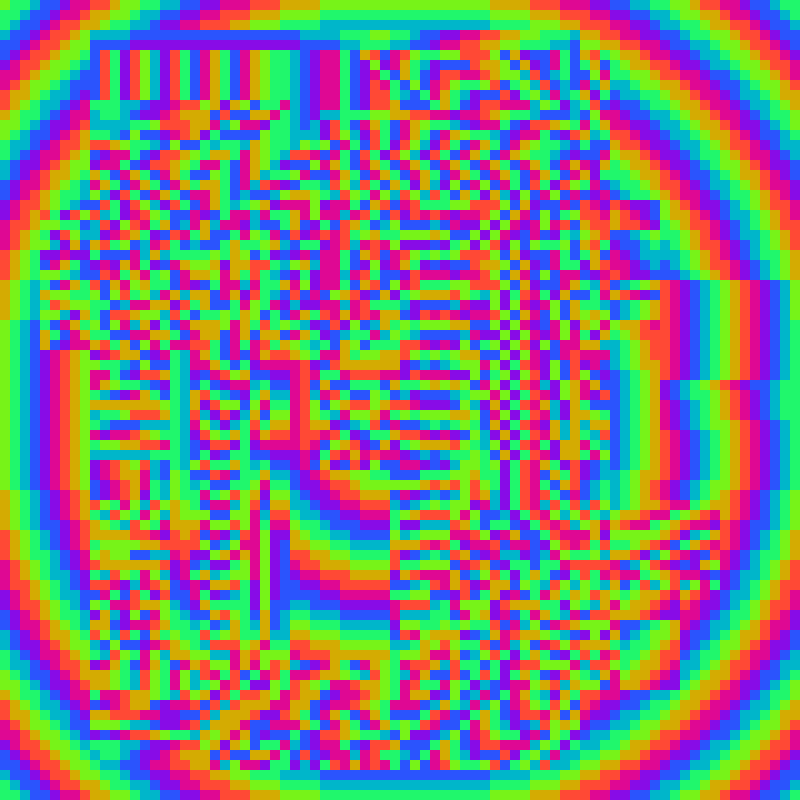 Mosaic #592 static NFT preview