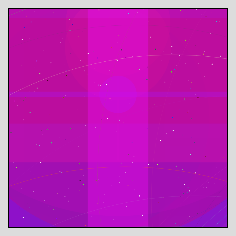 Color Field Starry B #161 static NFT preview