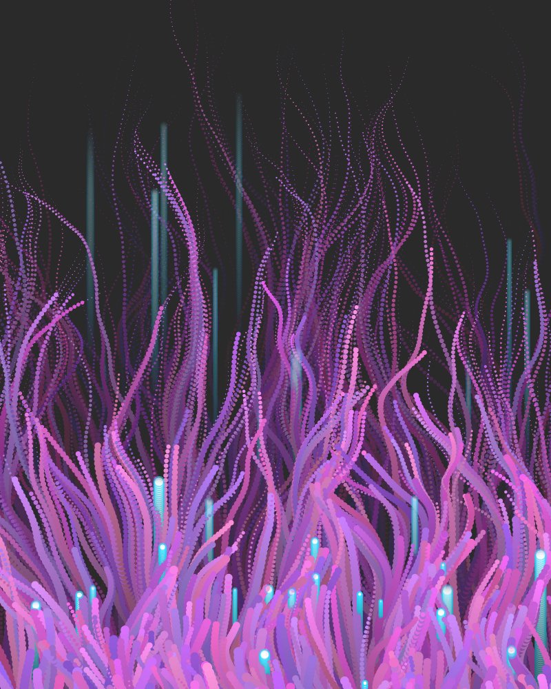 Waterweed #61 static NFT preview