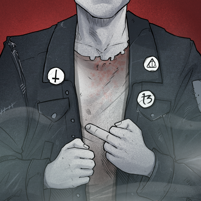 PUNX NOT DEAD #125 static token preview