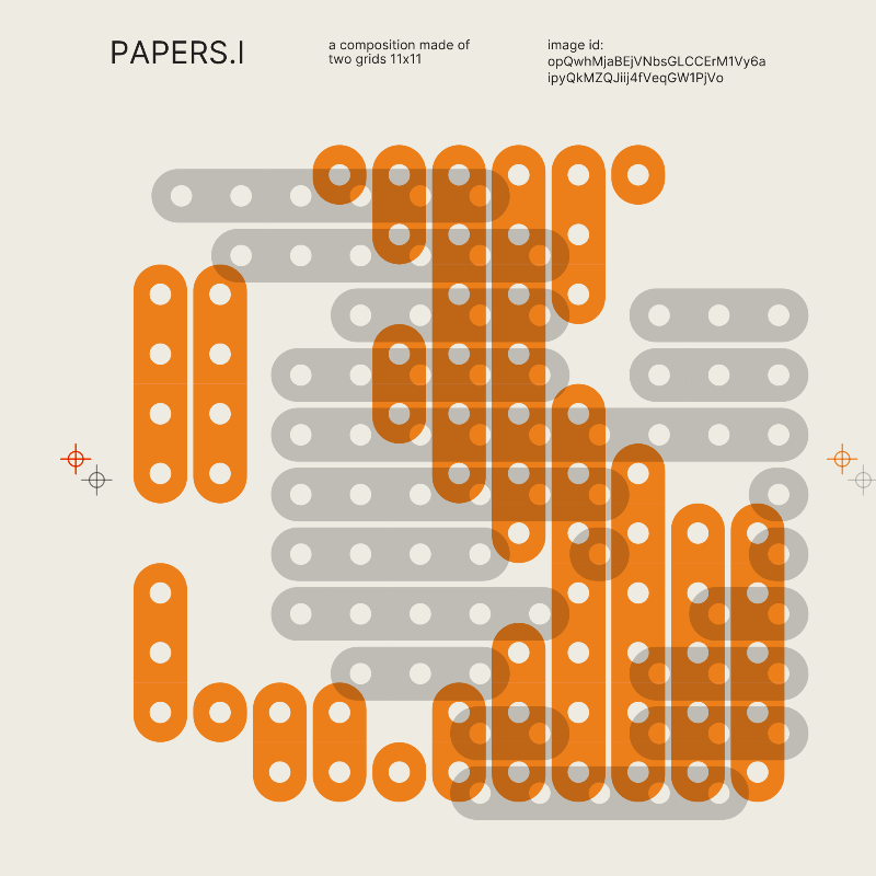 PAPERS.I #126 static NFT preview