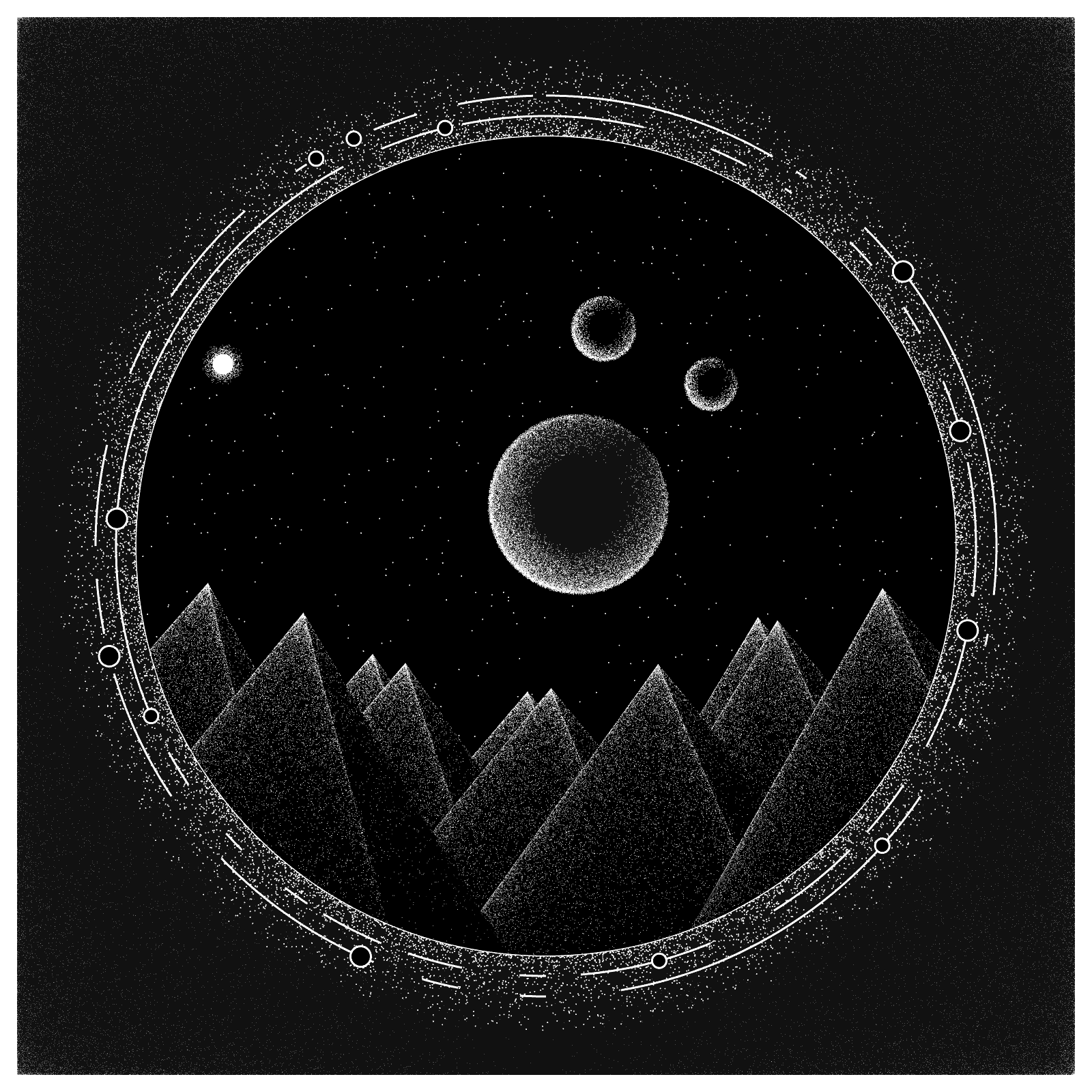 SPACE MAP #25 static token preview