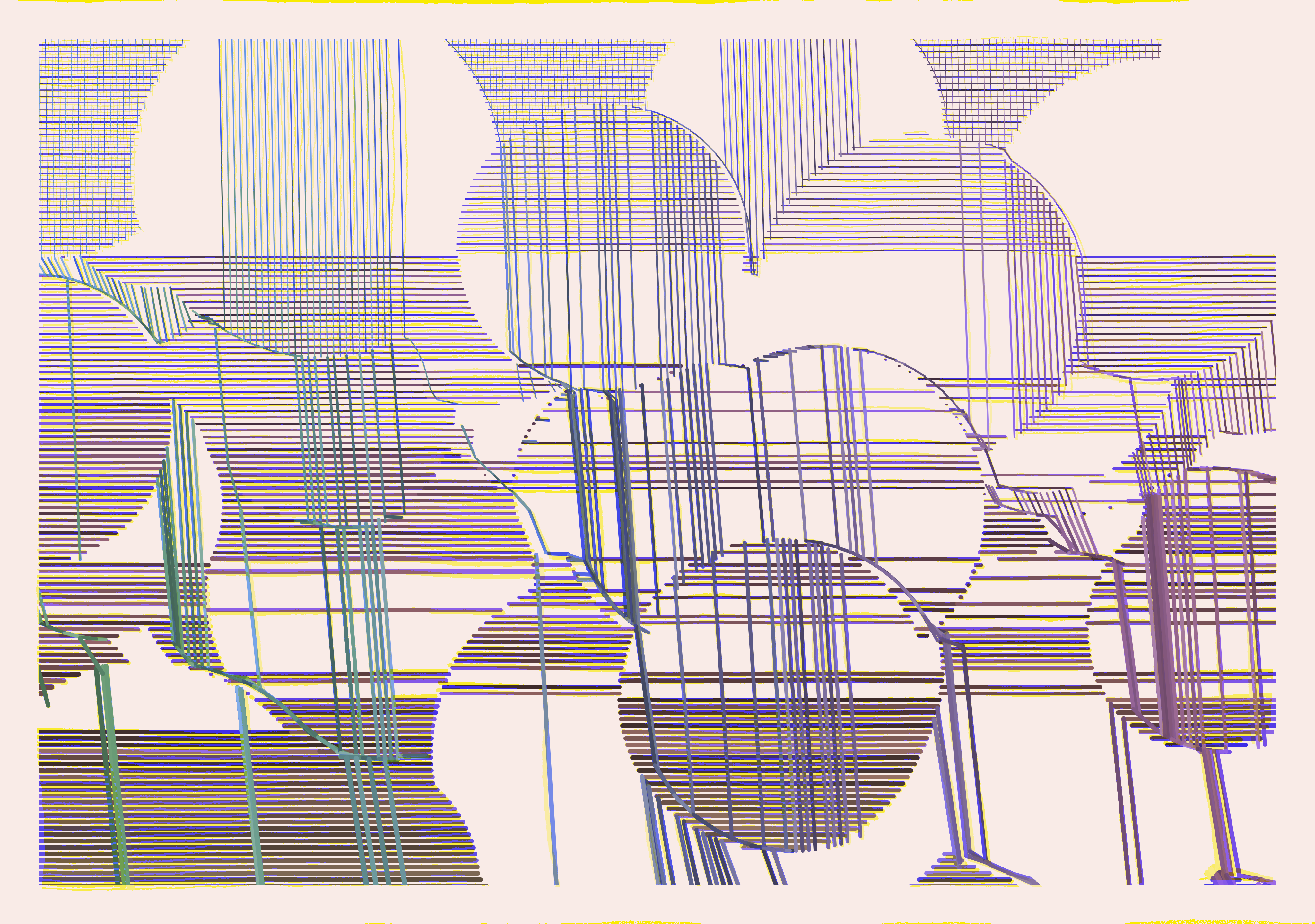 Thread Cascade #202 static NFT preview