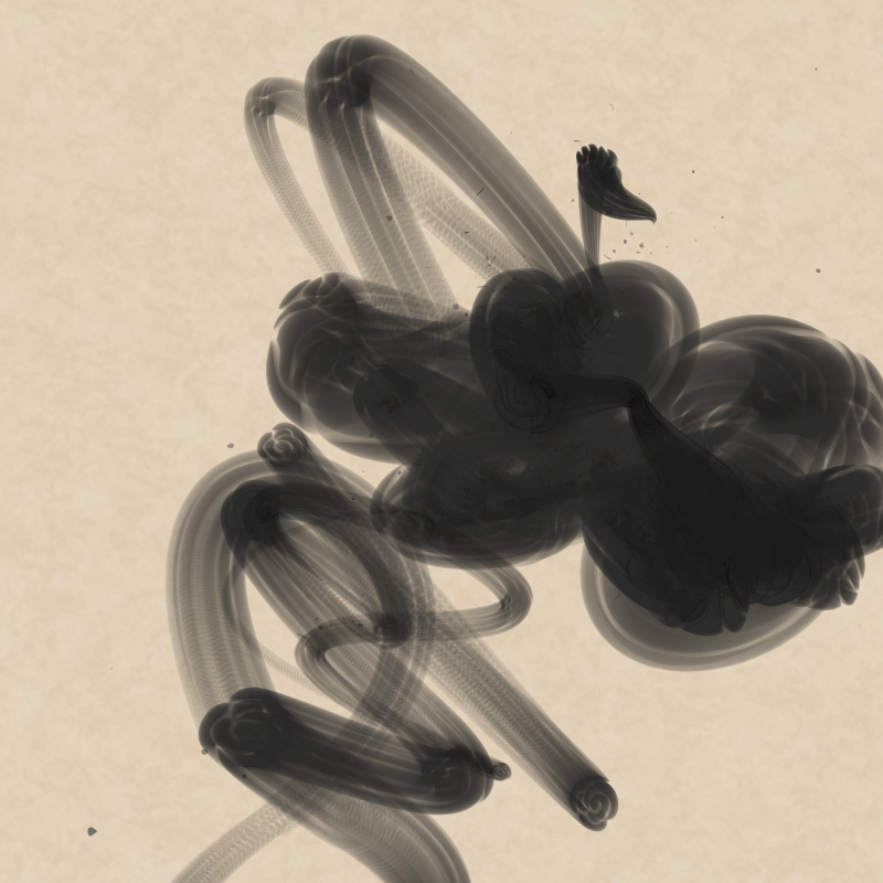 Abstract Calligraphy #70 static token preview
