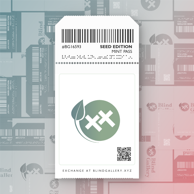 Blind Gallery Mint Pass (Seed Edition) #228 static token preview