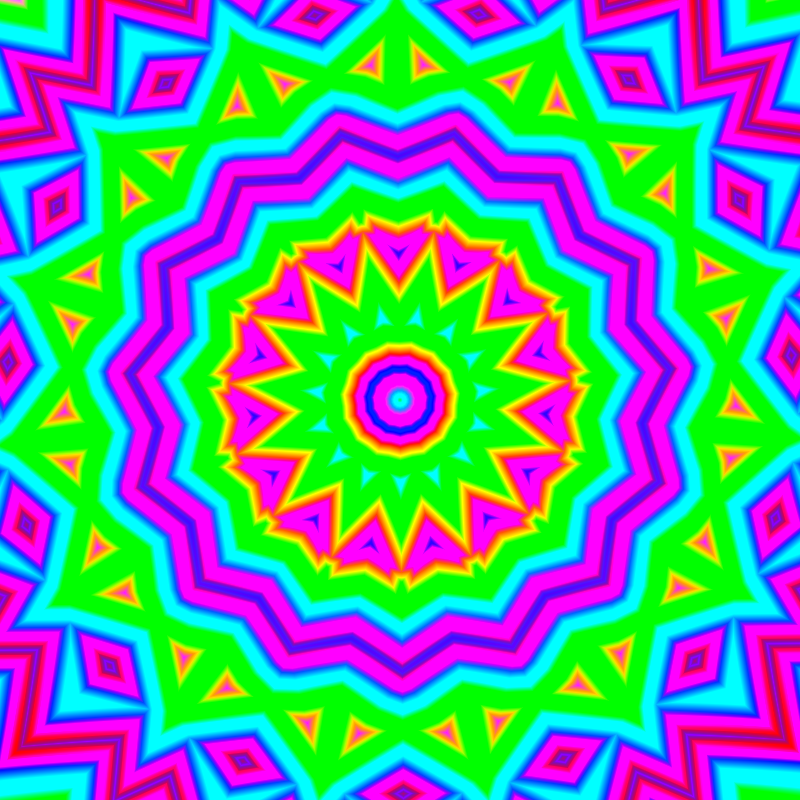 Psilocybin vision #3 - #fxhashturnsone #24 static token preview