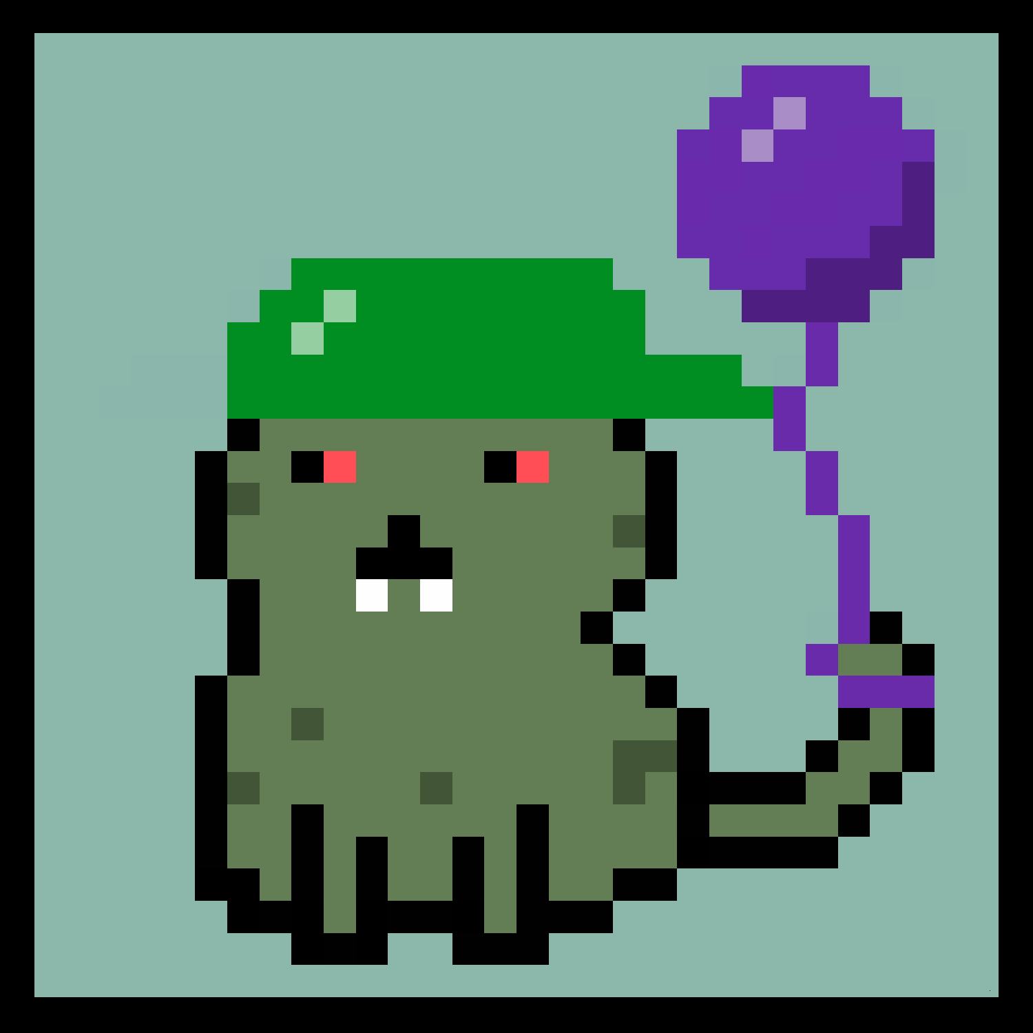 Lazy Kitties #69 static token preview