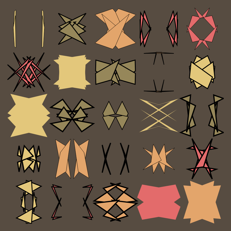 Secret Grid #76 static NFT preview