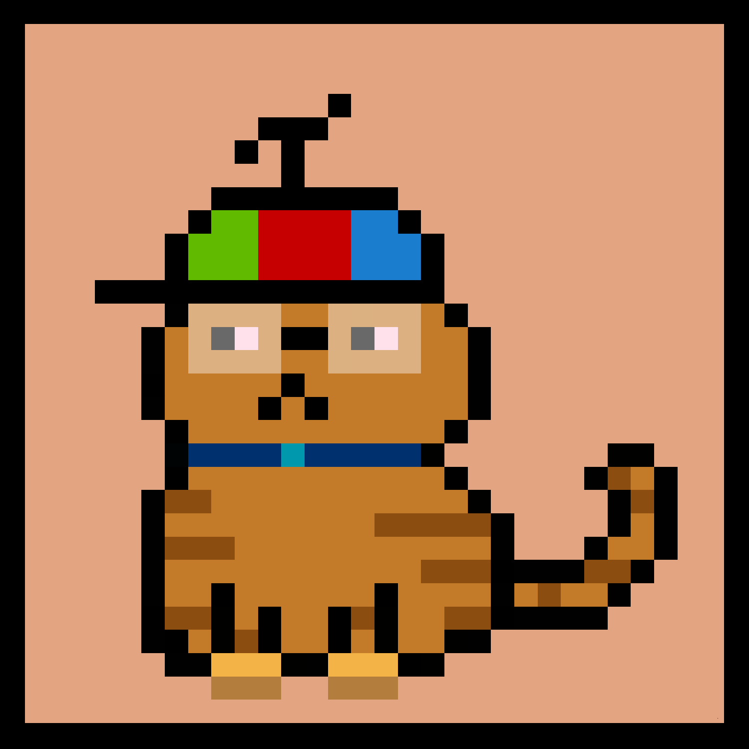 Lazy Kitties #66 static token preview