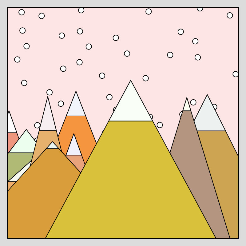 Mystic Mountains #6 static token preview