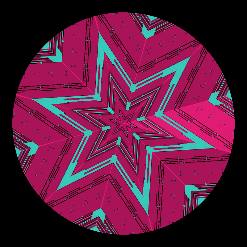 Binary kaleidoscope #76 static NFT preview