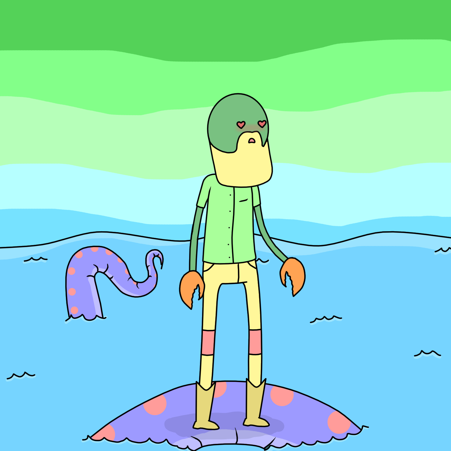 Tezumie #61 static NFT preview