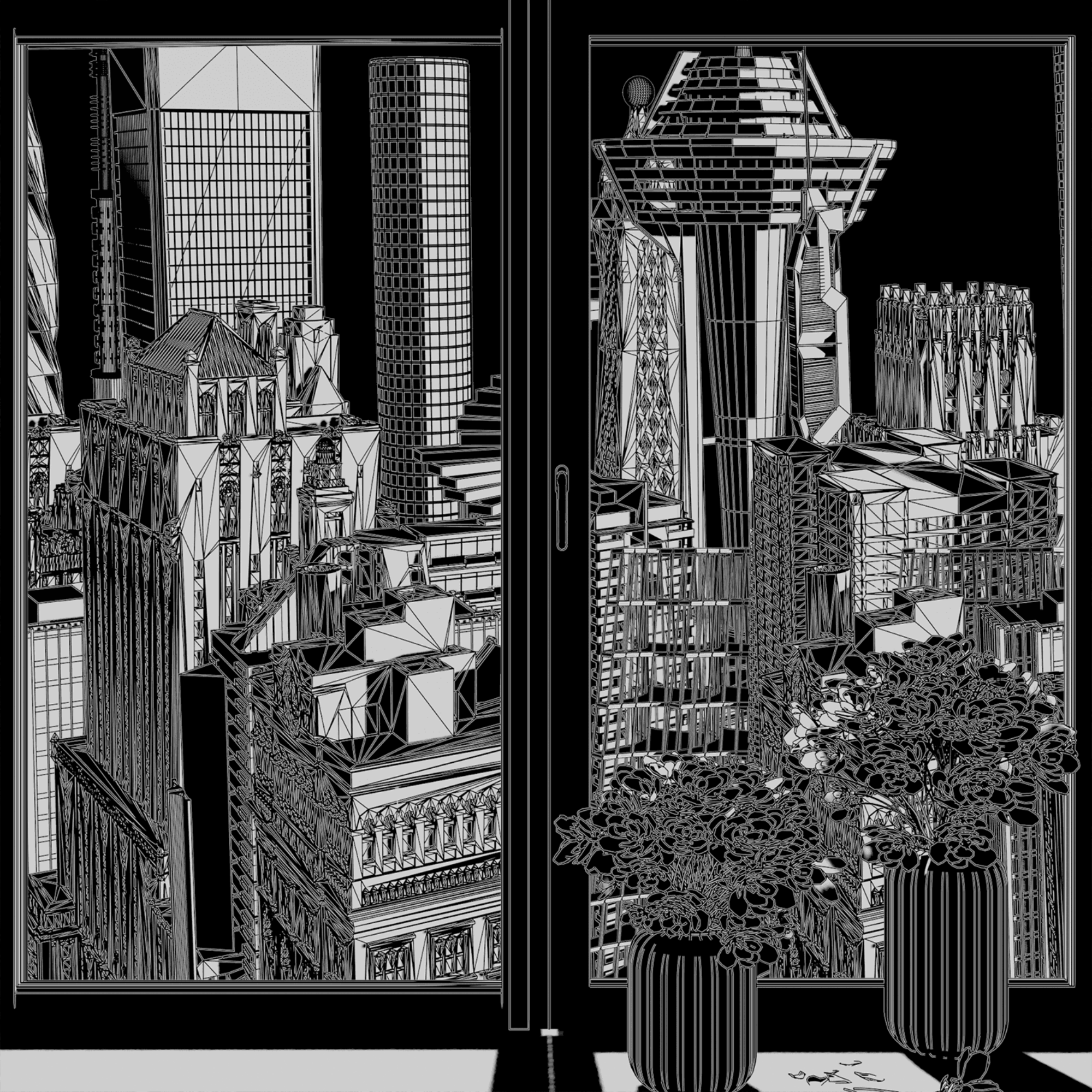 City View #489 static NFT preview