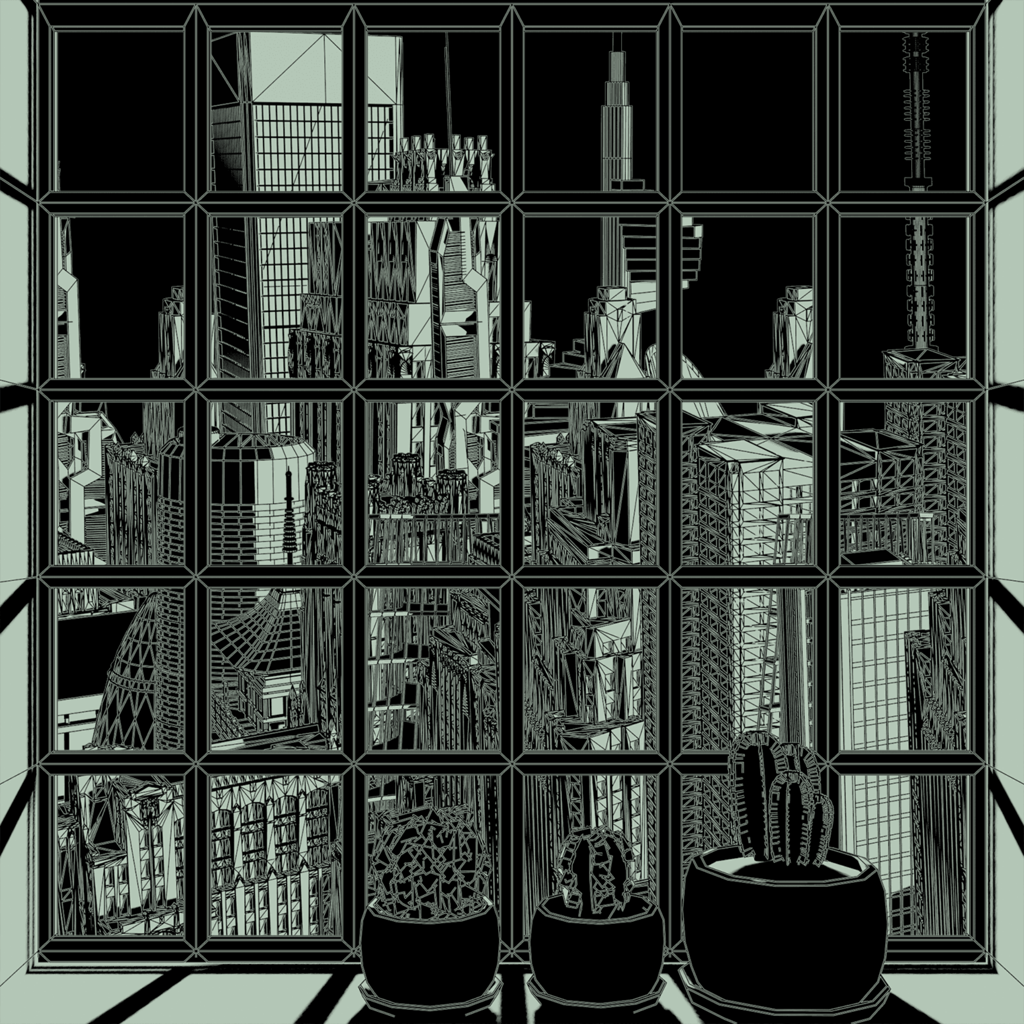City View #220 static NFT preview