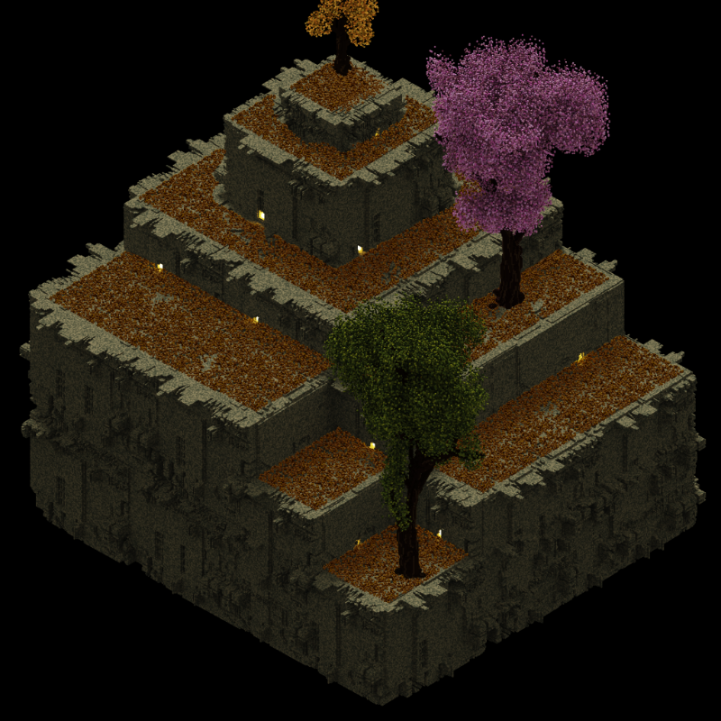 Voxel Temple #45 static token preview