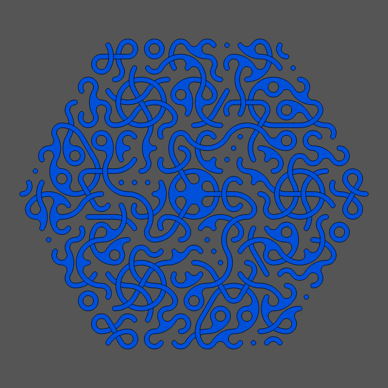 Threefold Symmetry - Dark Variations #244 static token preview