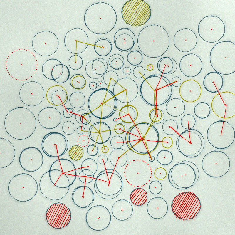 Geo Scribs #184 static NFT preview