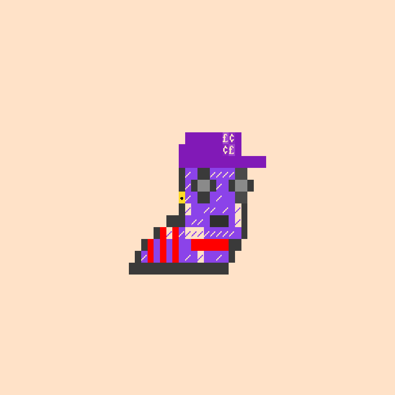DOS Larva #64 static NFT preview