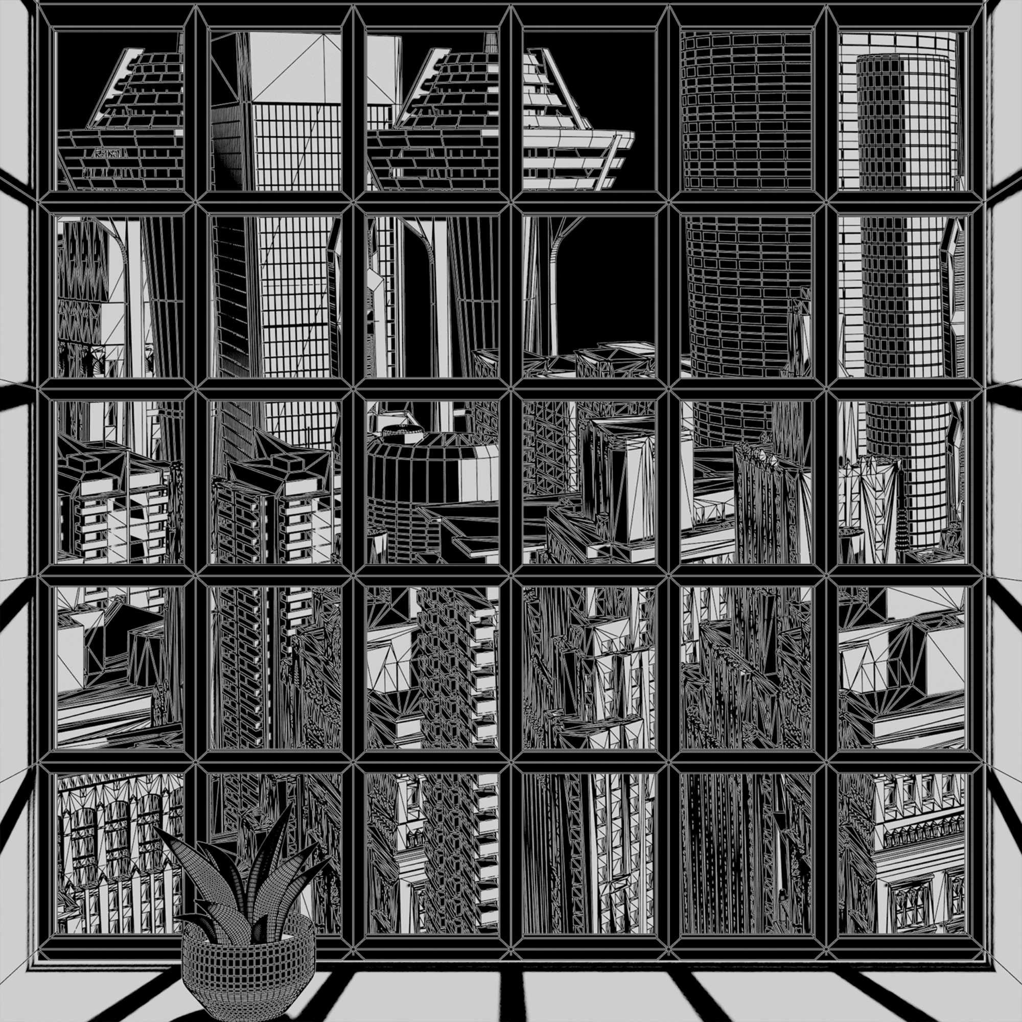 City View #199 static NFT preview